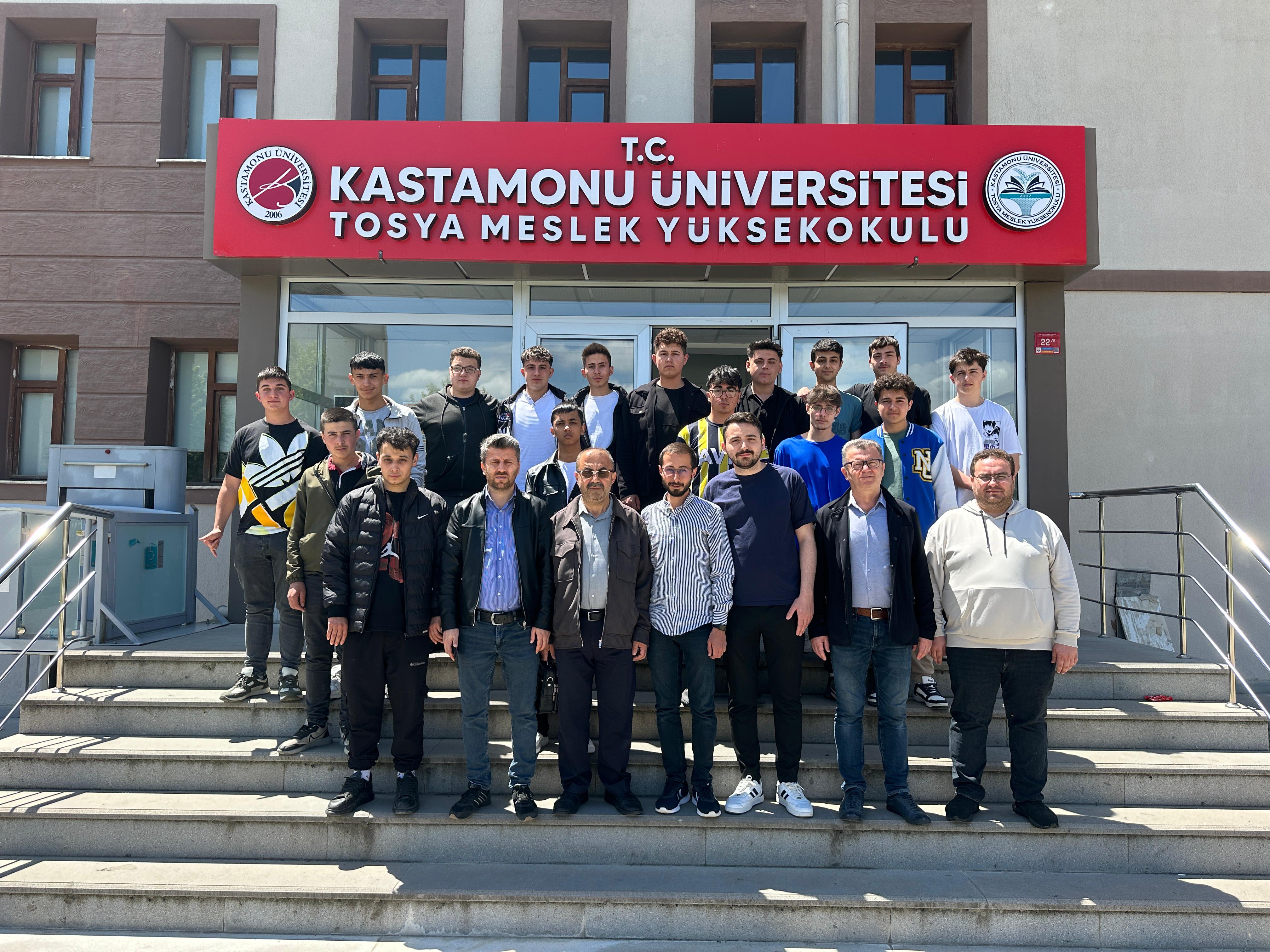 Tosya Mesleki ve Teknik Anadolu Lisesi'nden Yüksekokulumuza Ziyaret